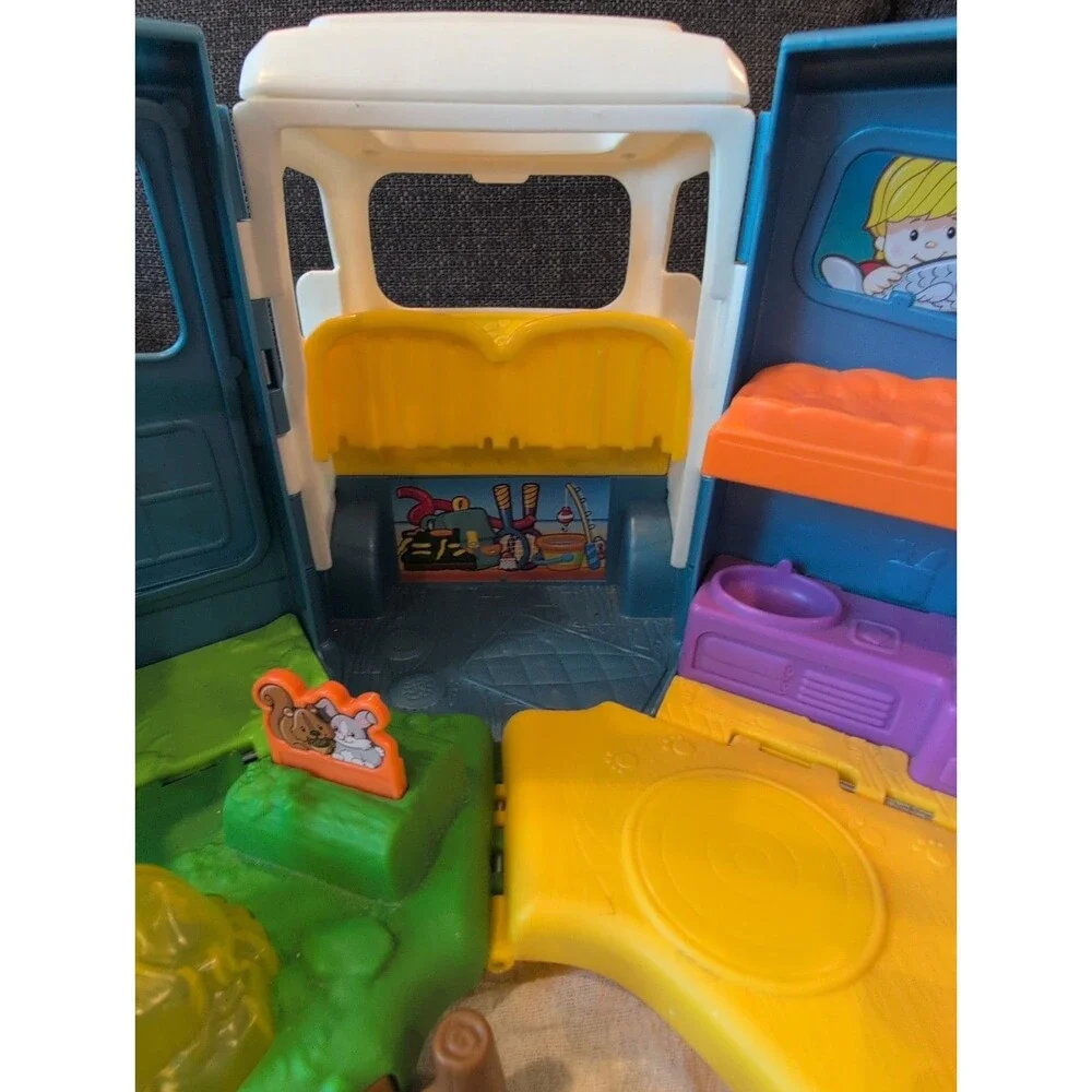 Fisher-Price Little People Camper RV Sounds and Lights Toy
